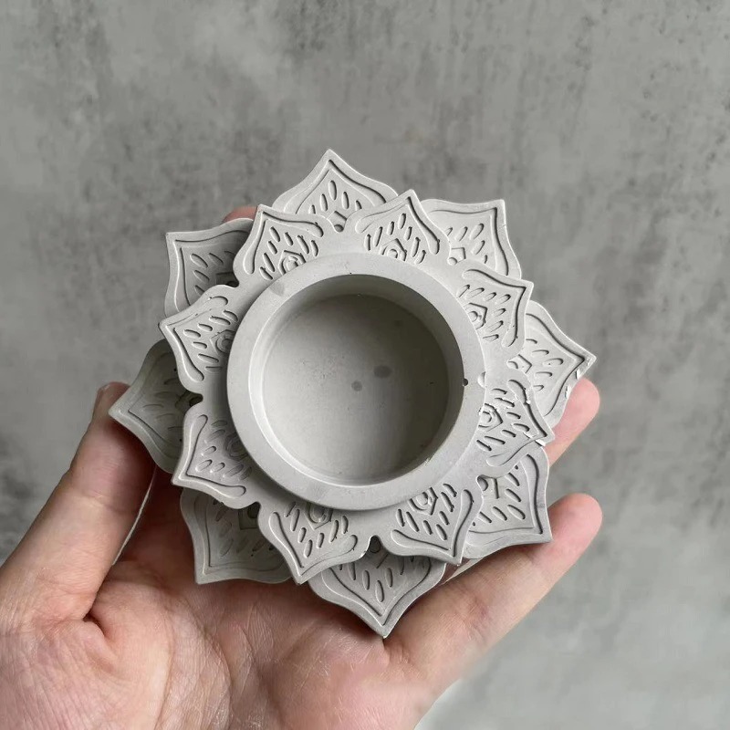 Concrete Candle Jar Silicone M – Serving Tray Mold recenzja i cena