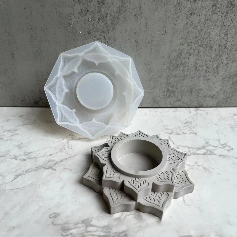 Concrete Candle Jar Silicone M – Serving Tray Mold recenzja i cena