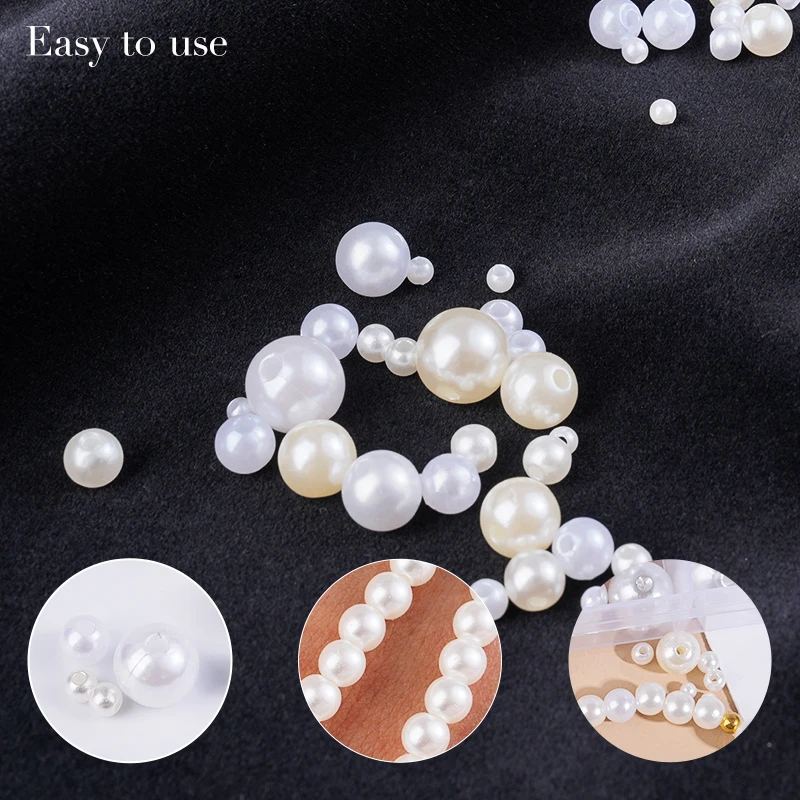 800pcs Artificial Faux Pearl R – Crafting Resin recenzja i cena