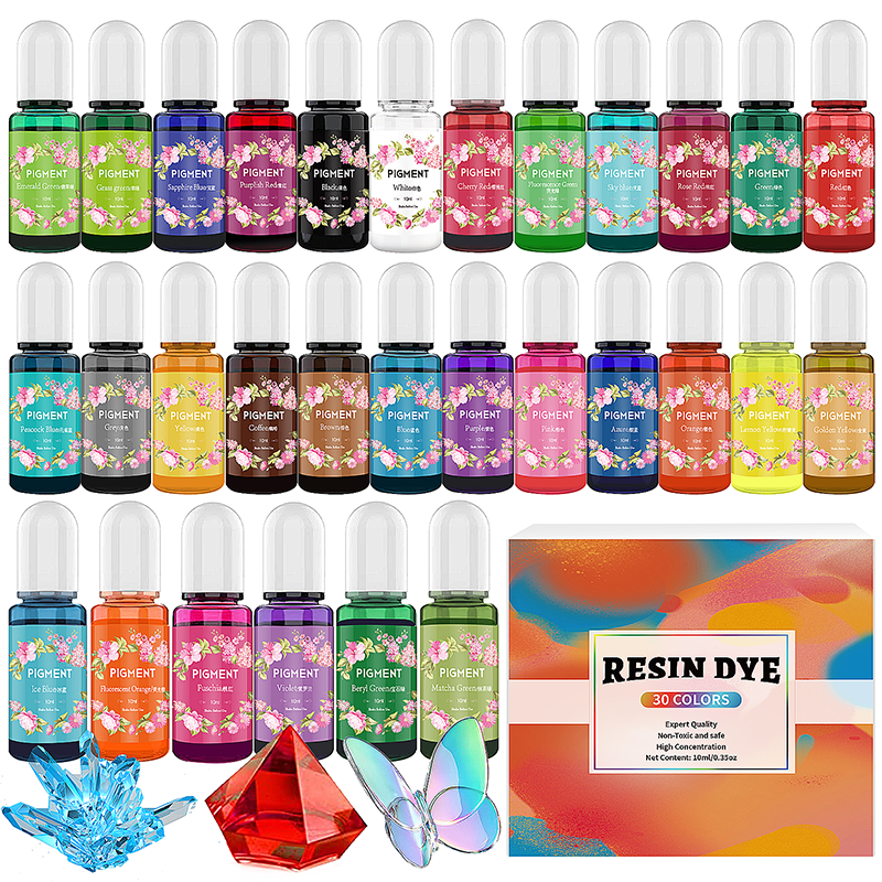 DIY Epoxy Resin Pigment Kit Ca – Epoxy Uv Resin Kit recenzja i cena