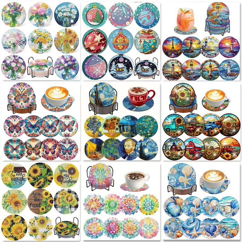 8-piece set of diamond paintin – Resin Craft Kit recenzja i cena