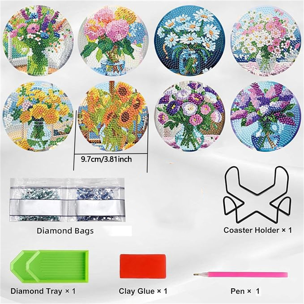 8-piece set of diamond paintin – Resin Craft Kit recenzja i cena