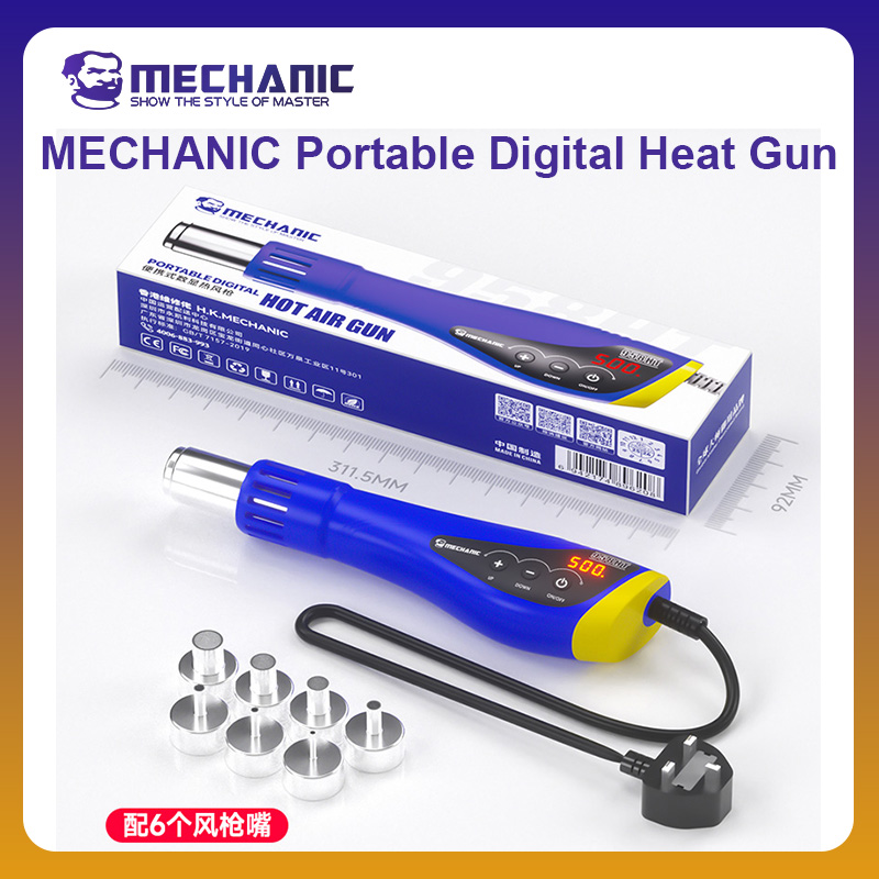 MECHANIC OFFICIAL HT-958 Porta – Heat Gun Small recenzja i cena
