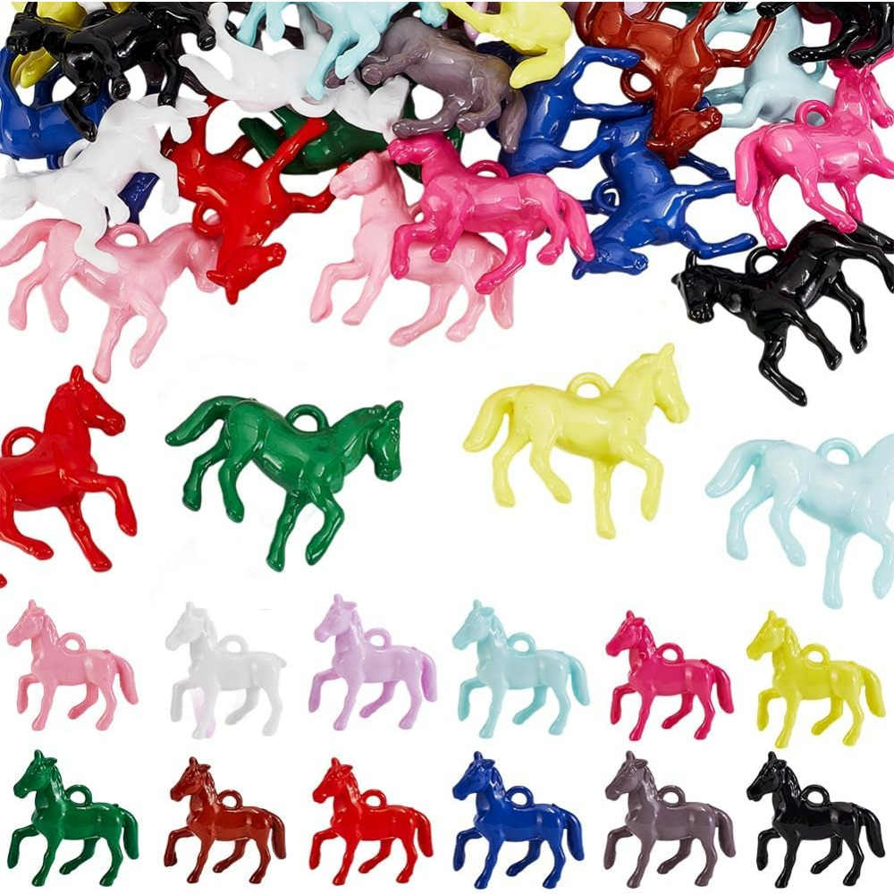 48pcs Opaque Acrylic Pendants  – Crafting Resin recenzja i cena
