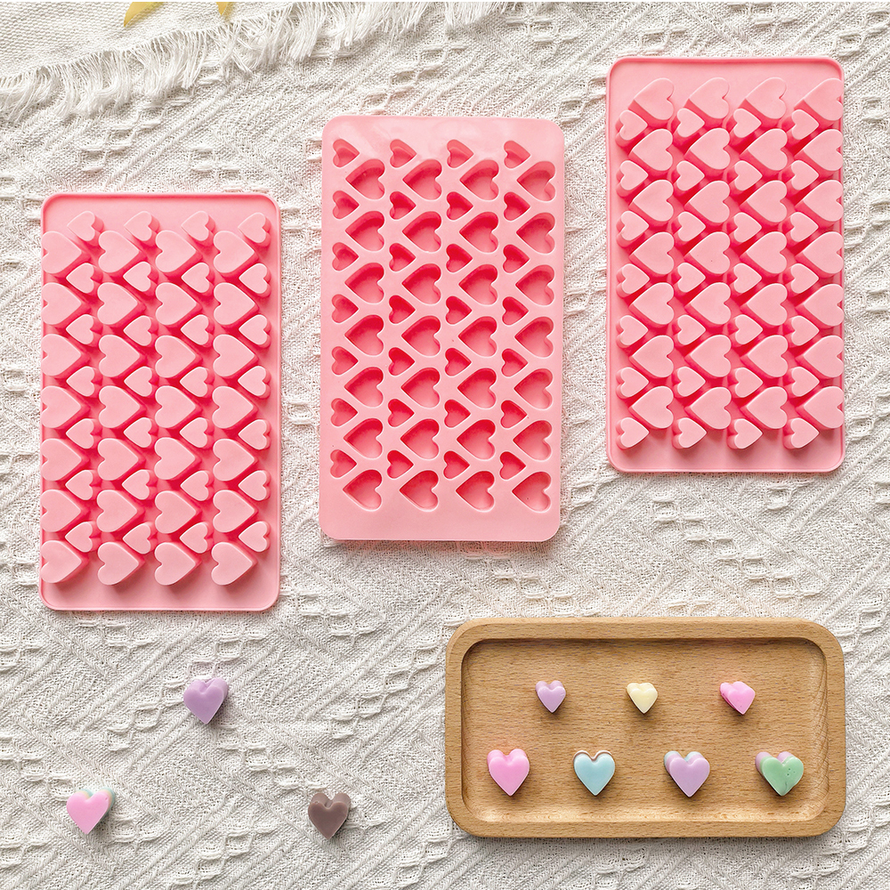 56 cavity size heart-shaped ch – Silicone Mold Tray recenzja i cena