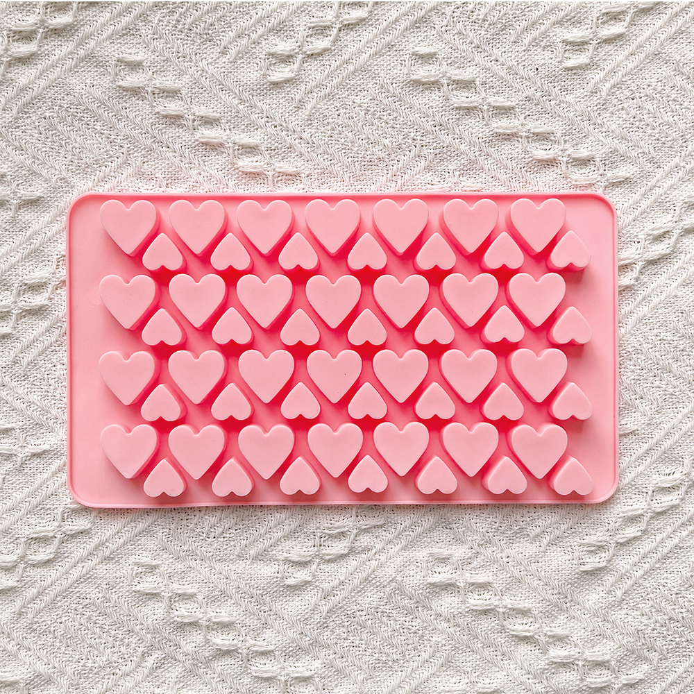 56 cavity size heart-shaped ch – Silicone Mold Tray recenzja i cena