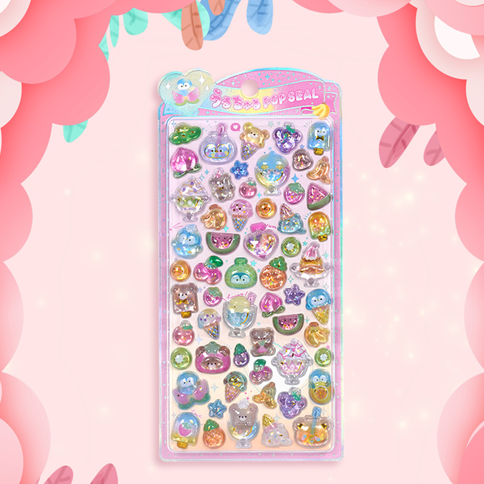 Cute Animal Sticker Pack 3D Sp – Resin Glitter Pack recenzja i cena