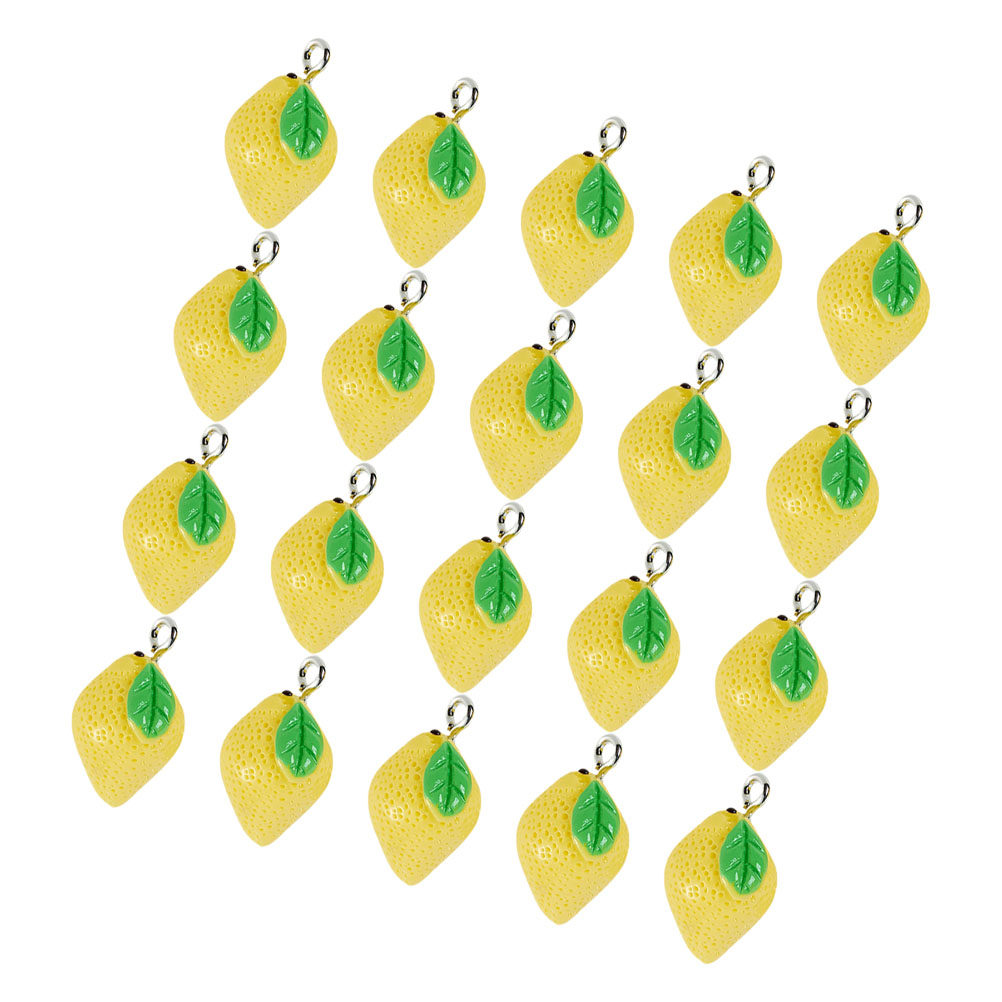 20Pcs Resin Lemon Charms Fruit – Crafting Resin recenzja i cena