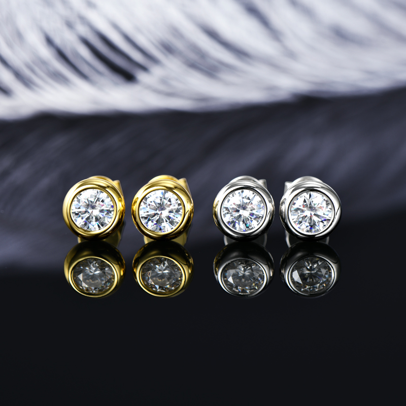 IOGOU 6.5mm 1ct Bezel Moissani – Bezels Set Pendant recenzja i cena