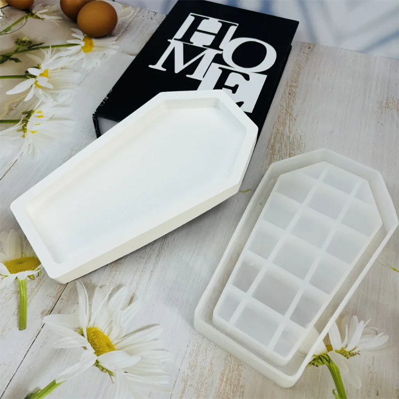 Halloween Coffin Resin Mold Tr – Serving Tray Mold recenzja i cena