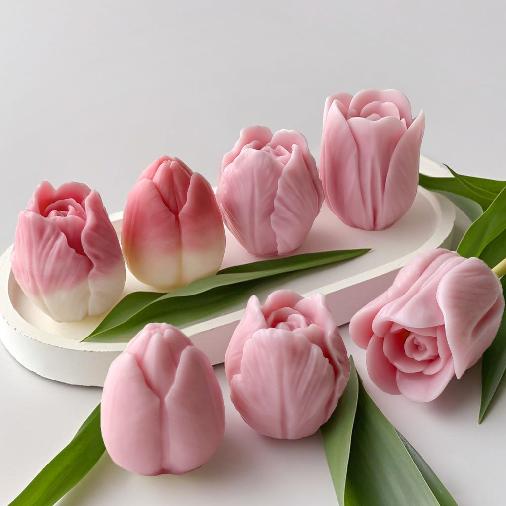 DIY tulip candle silicone mold – Flower Preservation Resin recenzja i cena