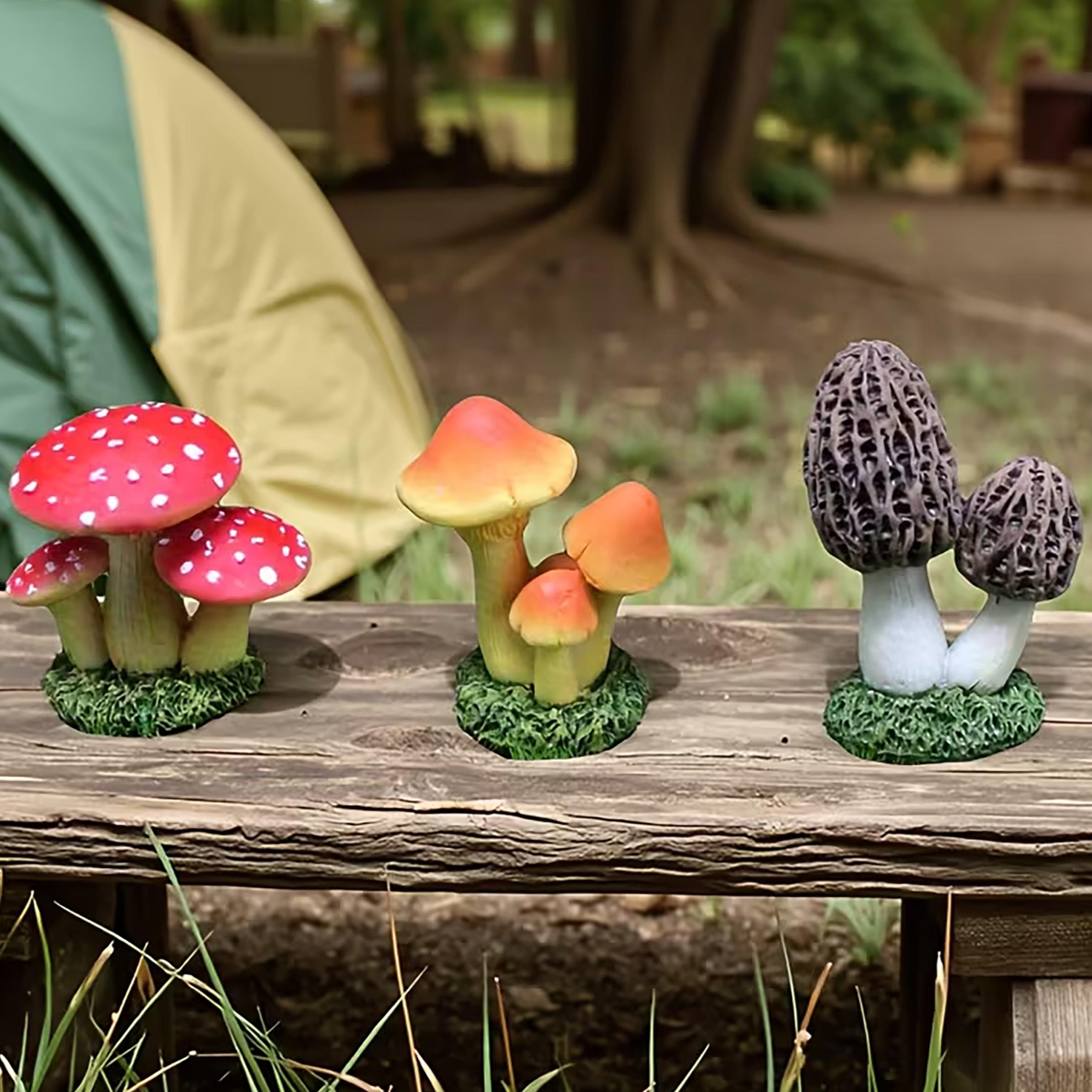 1 Set of 3pcs Artificial Mushr – Terrarium Moss Art recenzja i cena