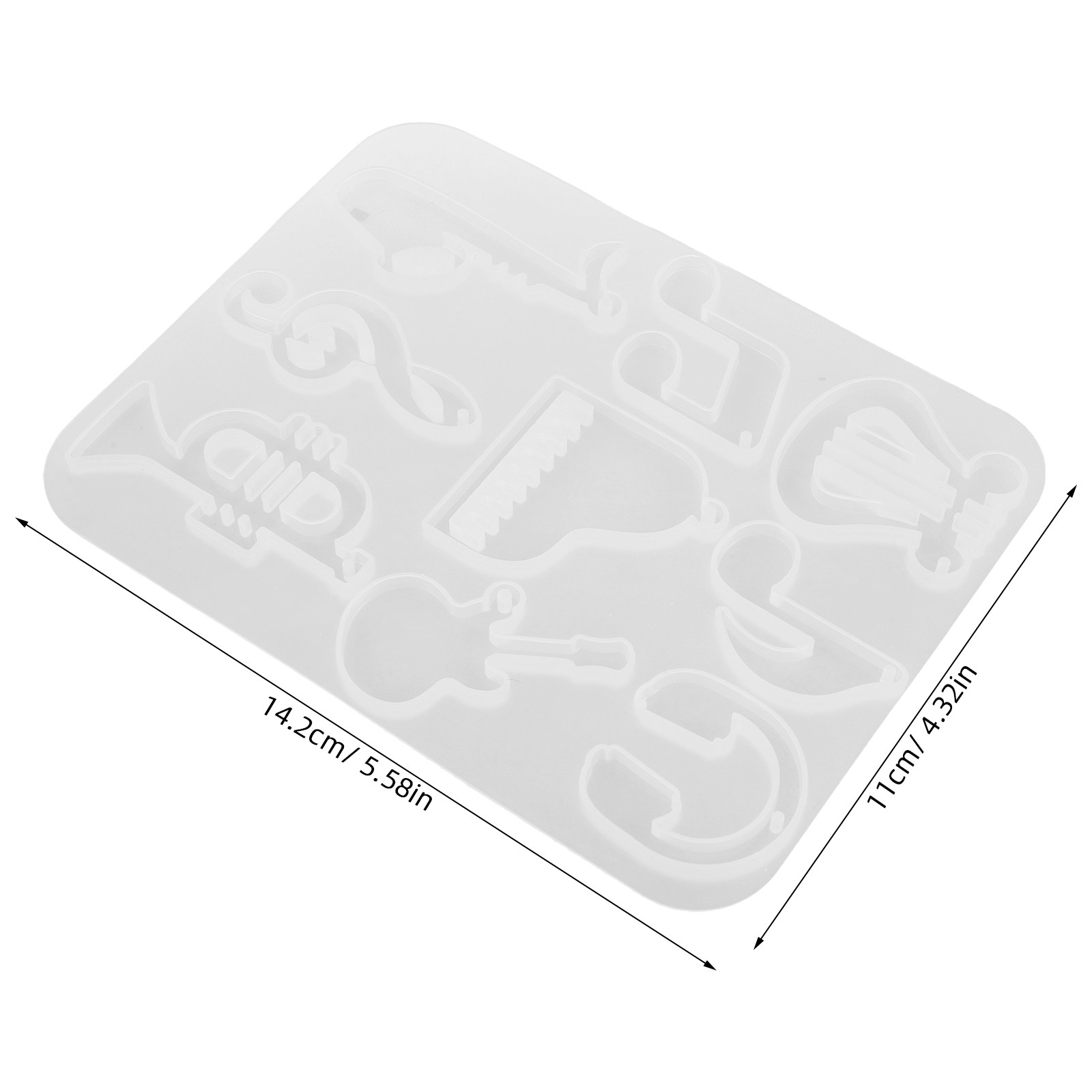 3Pcs Music Themed Silicone Mol – Resin Craft Workshop recenzja i cena