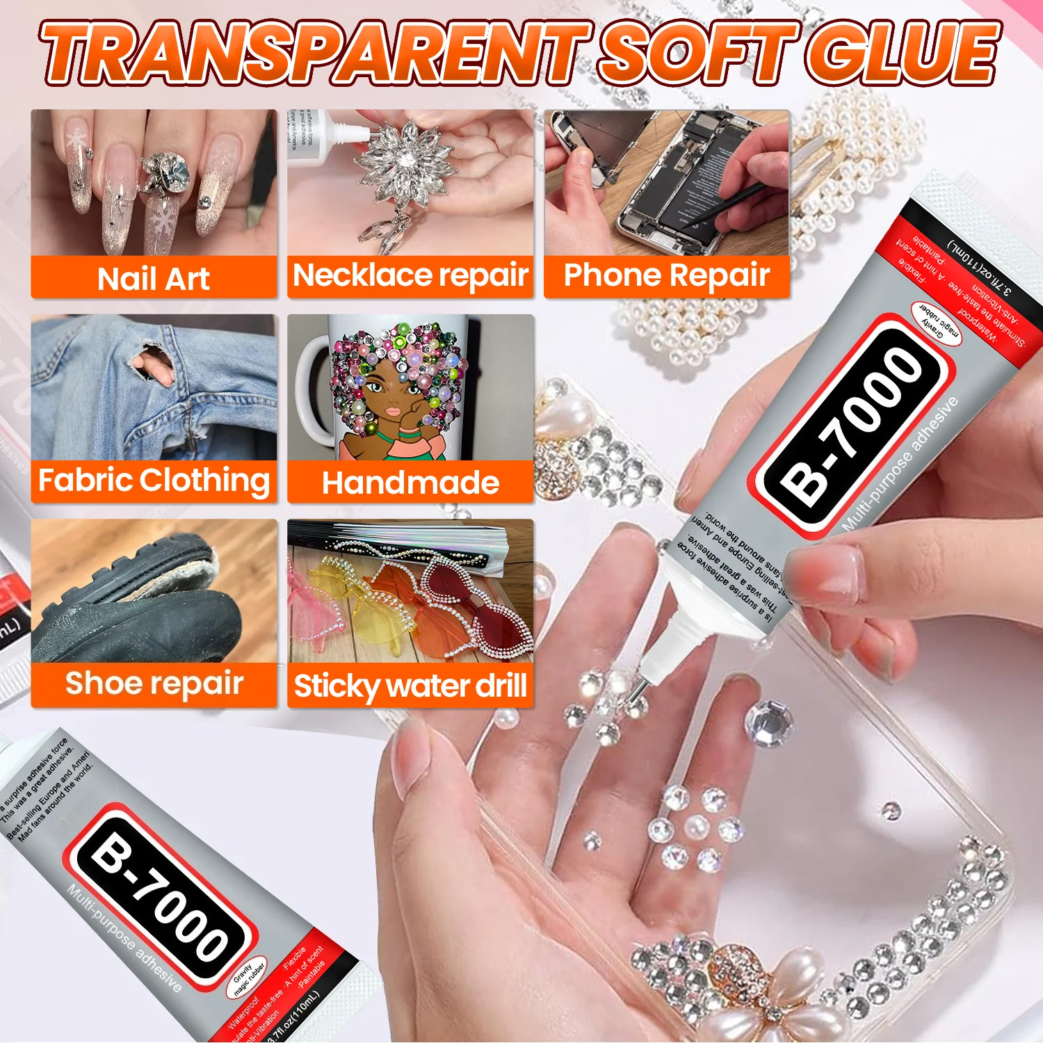 Super Glue B-7000 Loolifl 1-10 – Crafting Resin recenzja i cena