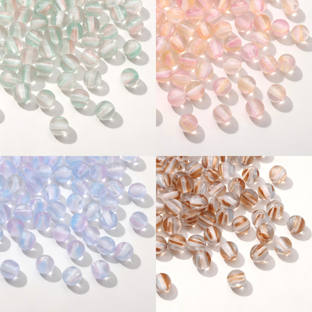 8mm 100Pcs Colorful Round Resi – Resin Craft Material recenzja i cena