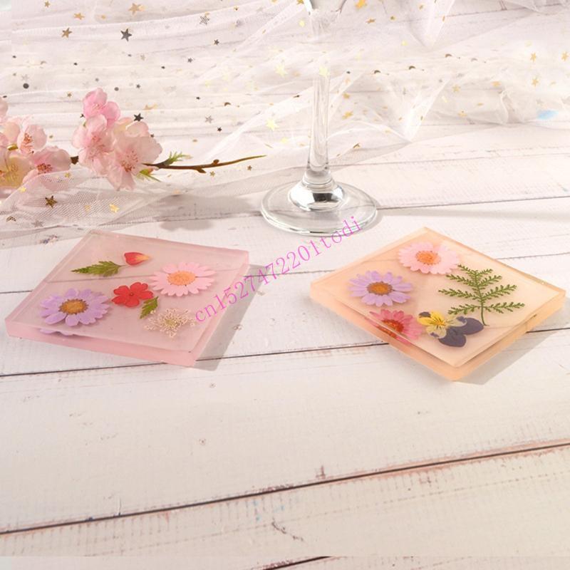 2Pcs Round Square Resin Mold G – Geode Mold Silicone recenzja i cena