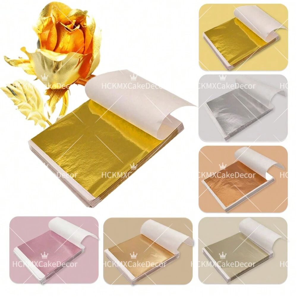 100pcs Imitation Gold Foil She – Gold Foil Flakes recenzja i cena