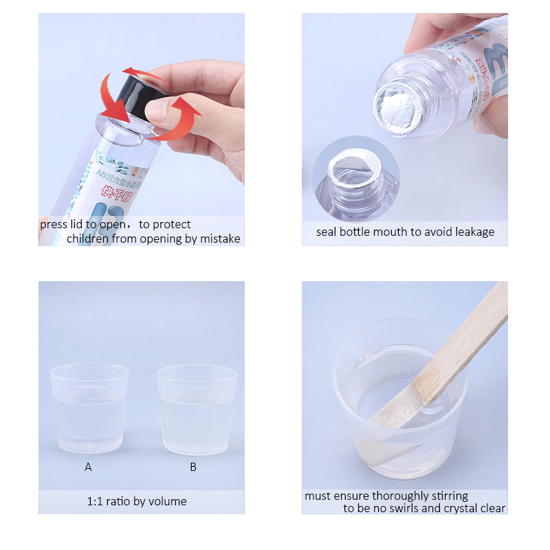 1:1 Clear Epoxy Resin Crystal  – Epoxy Uv Resin Kit recenzja i cena