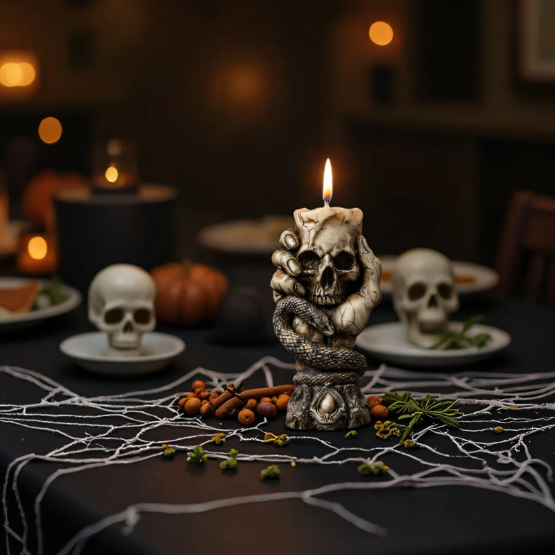 Halloween Skull Aroma Candle S – Resin Craft Workshop recenzja i cena