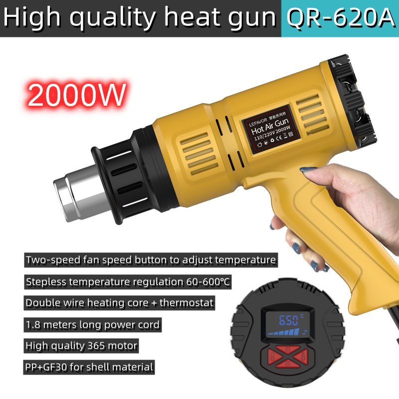 2000W Hot Air Gun Mini Constru – Heat Gun Small recenzja i cena