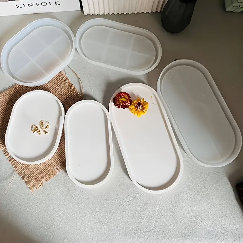 Oval silicone mold for concret – Serving Tray Mold recenzja i cena