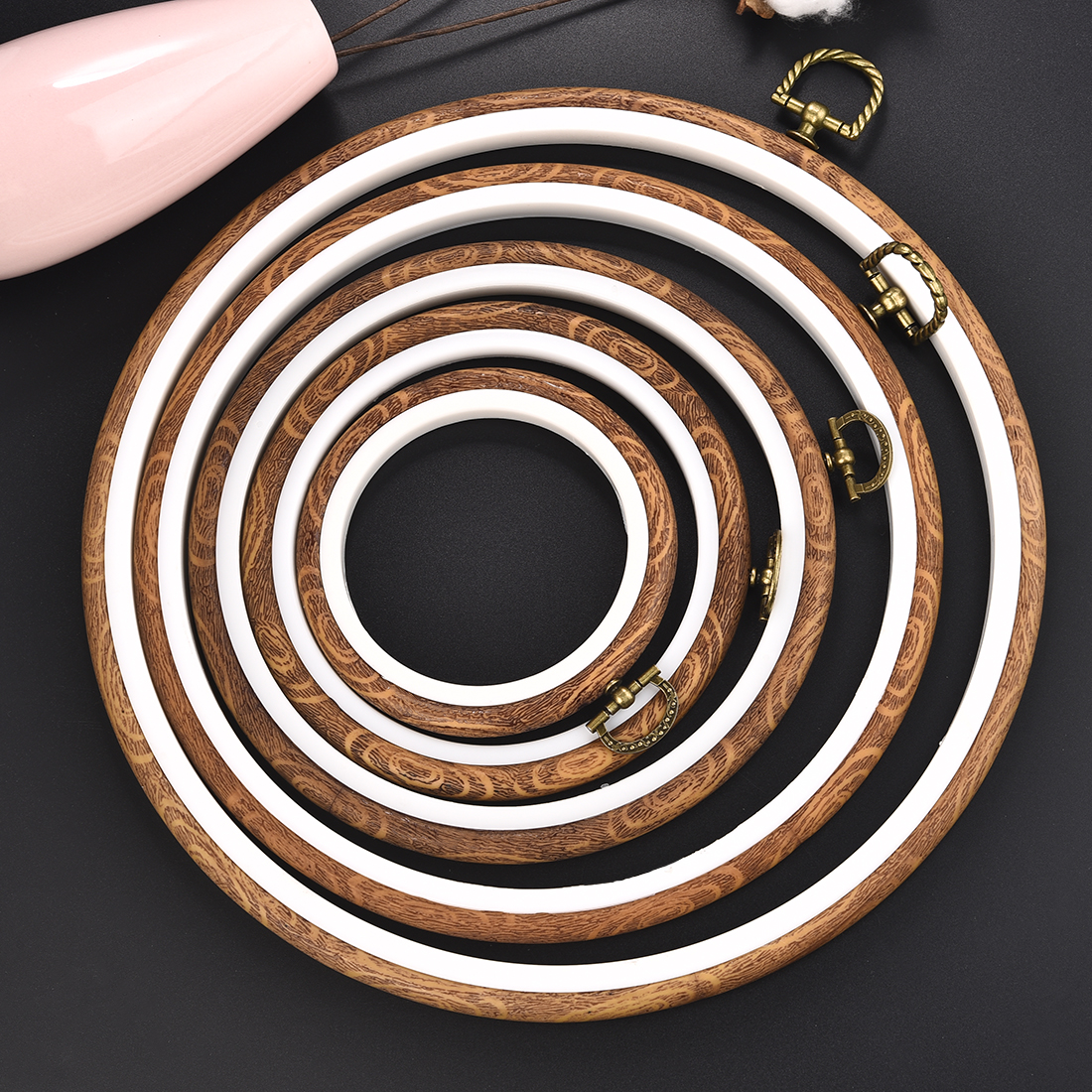 Imitated Wood Round,Oval Diffe – Wood Ring Blank recenzja i cena