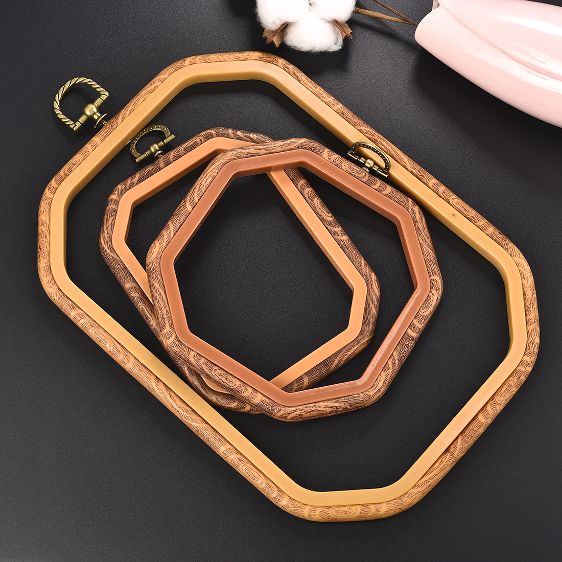 Imitated Wood Round,Oval Diffe – Wood Ring Blank recenzja i cena