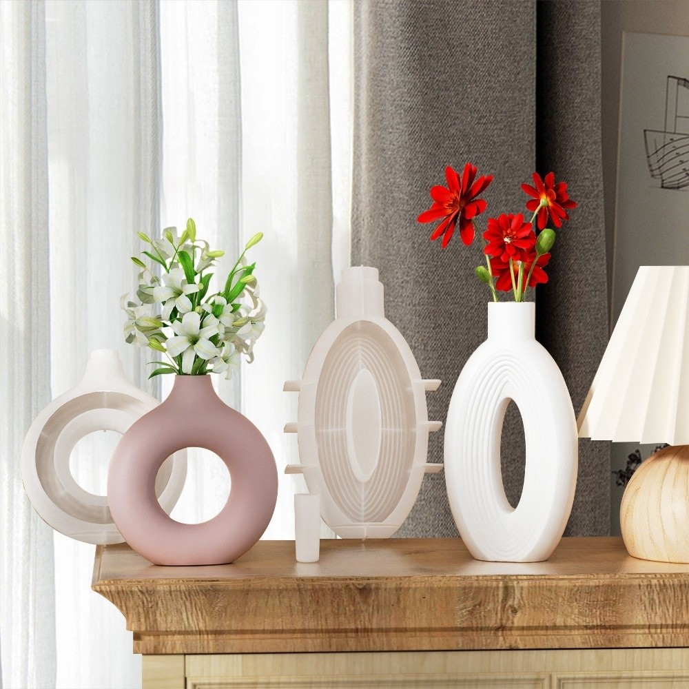 Oval Stripe Silicone Vase Mold – Resin Craft Workshop recenzja i cena