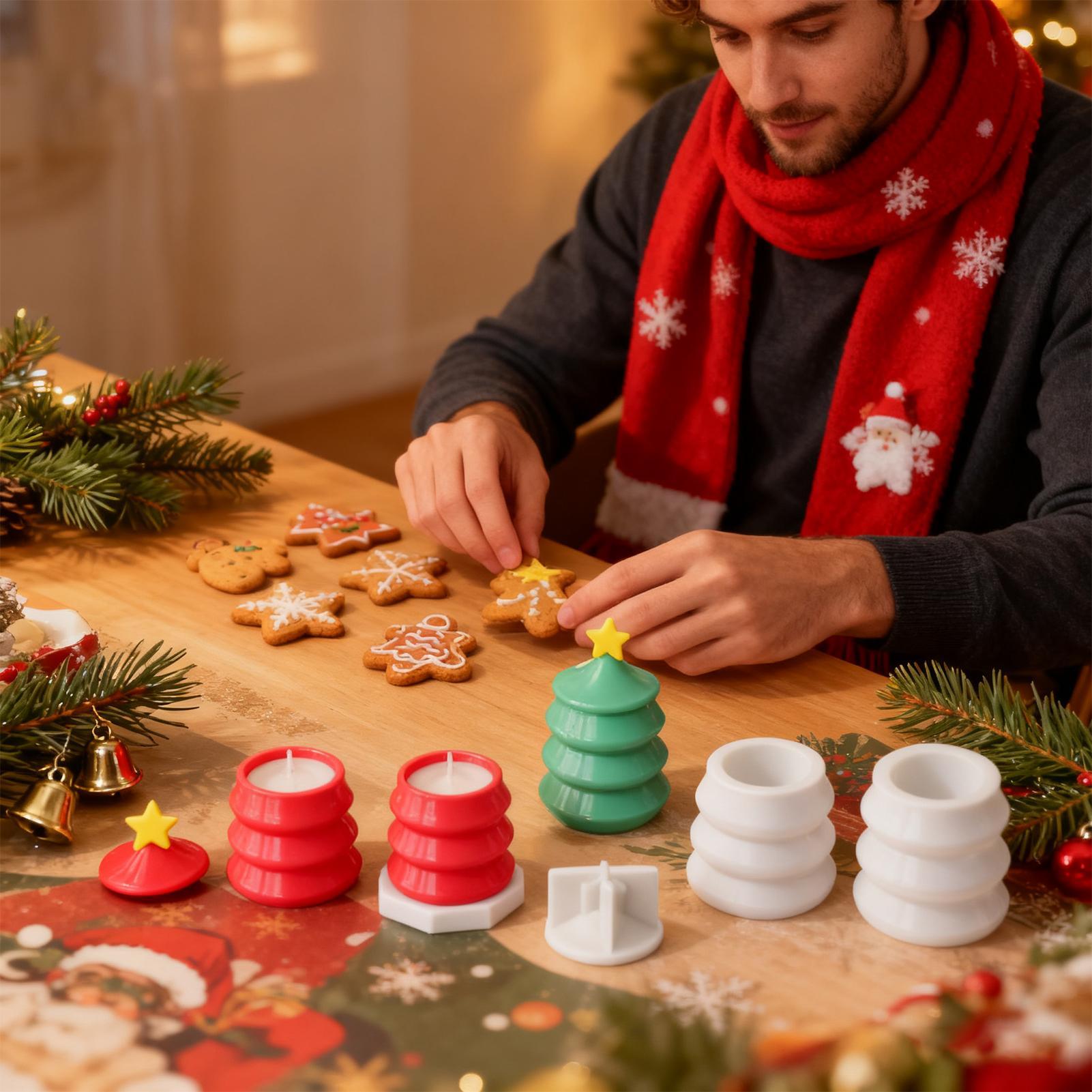 Christmas Tree Jar Mold DIY Si – Resin Craft Workshop recenzja i cena
