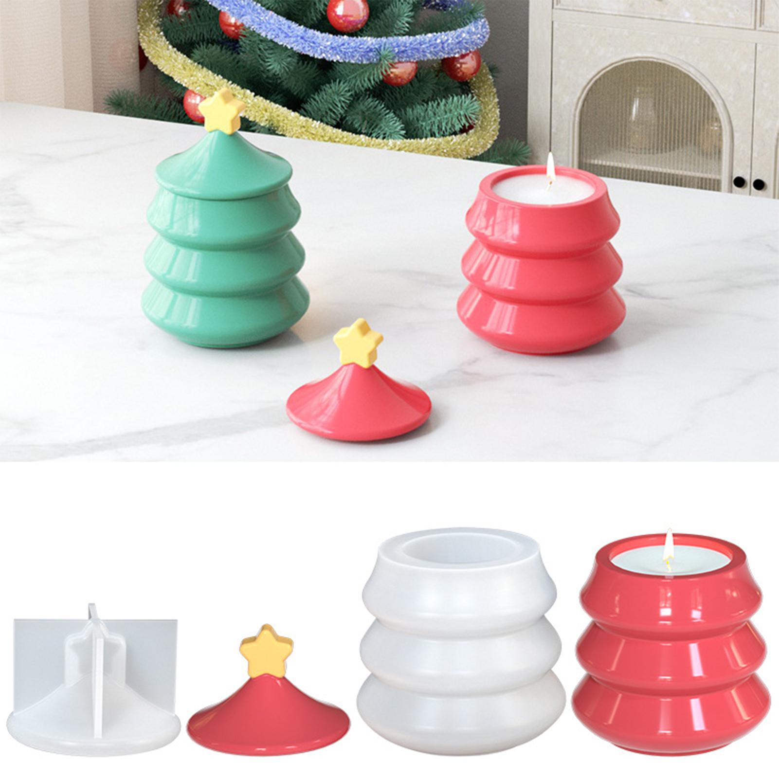 Christmas Tree Jar Mold DIY Si – Resin Craft Workshop recenzja i cena