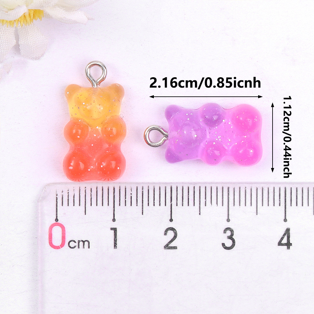 60pcs Dual Color Resin Bear Sh – Resin Craft Supplies recenzja i cena