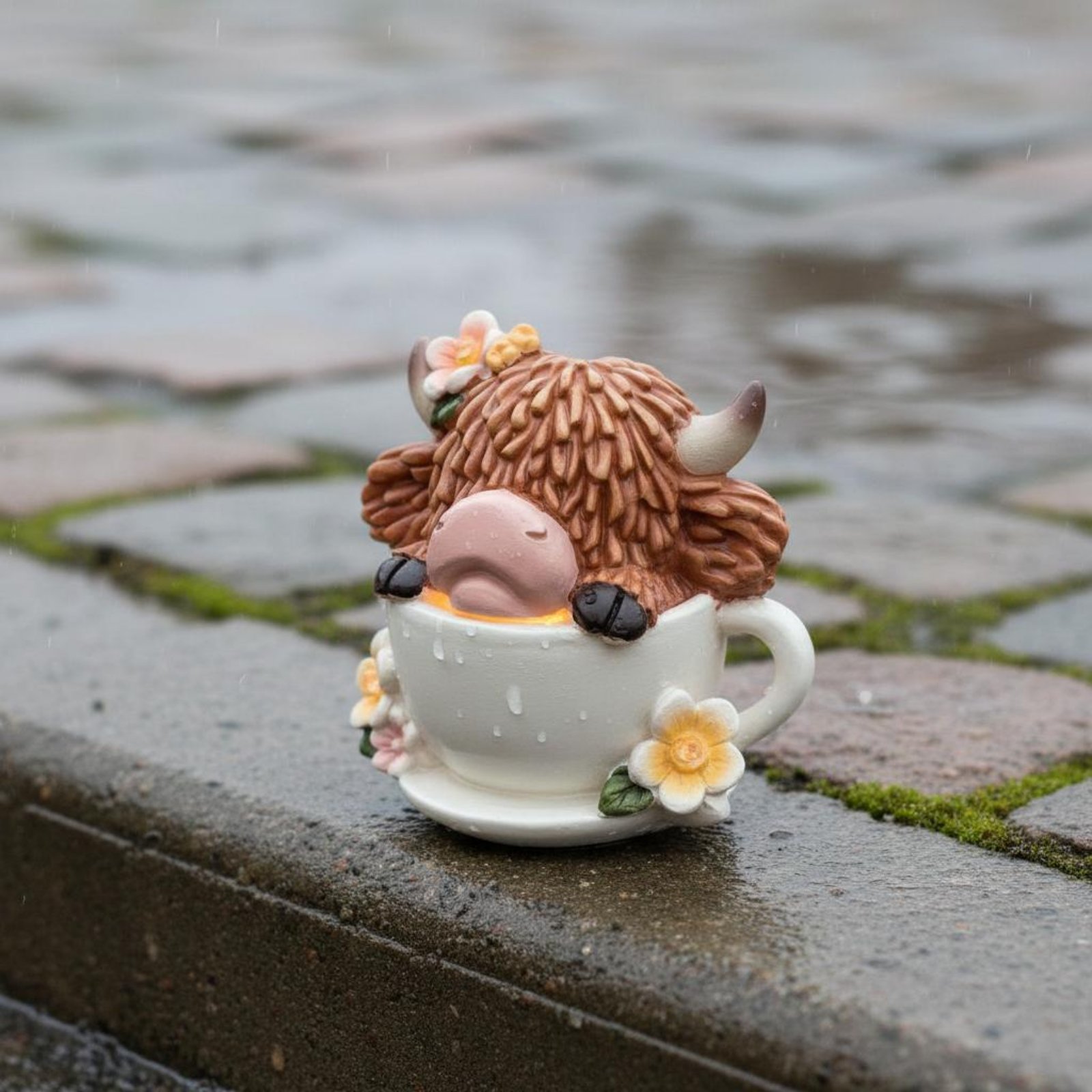 Highland Cow Garden Light Resi – Crafting Resin recenzja i cena