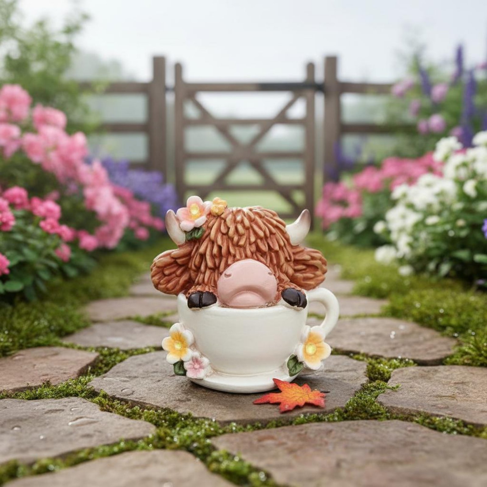 Highland Cow Garden Light Resi – Crafting Resin recenzja i cena