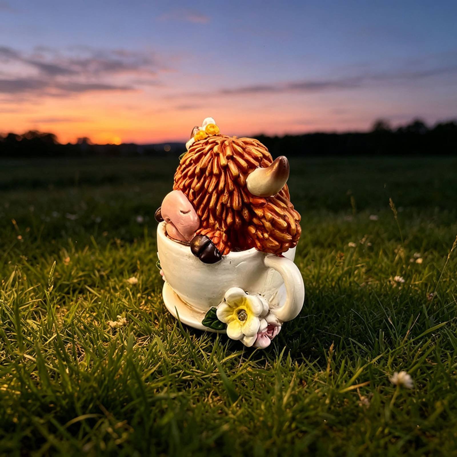 Highland Cow Garden Light Resi – Crafting Resin recenzja i cena