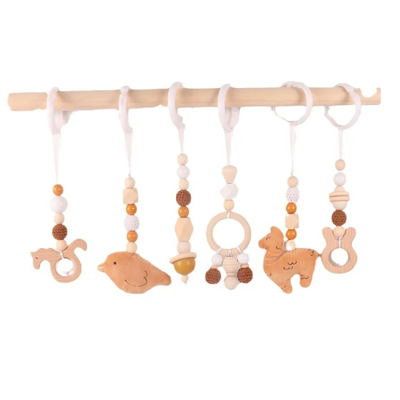 6Pcs Wooden Baby Toys Wooden B – Wood Ring Blank recenzja i cena