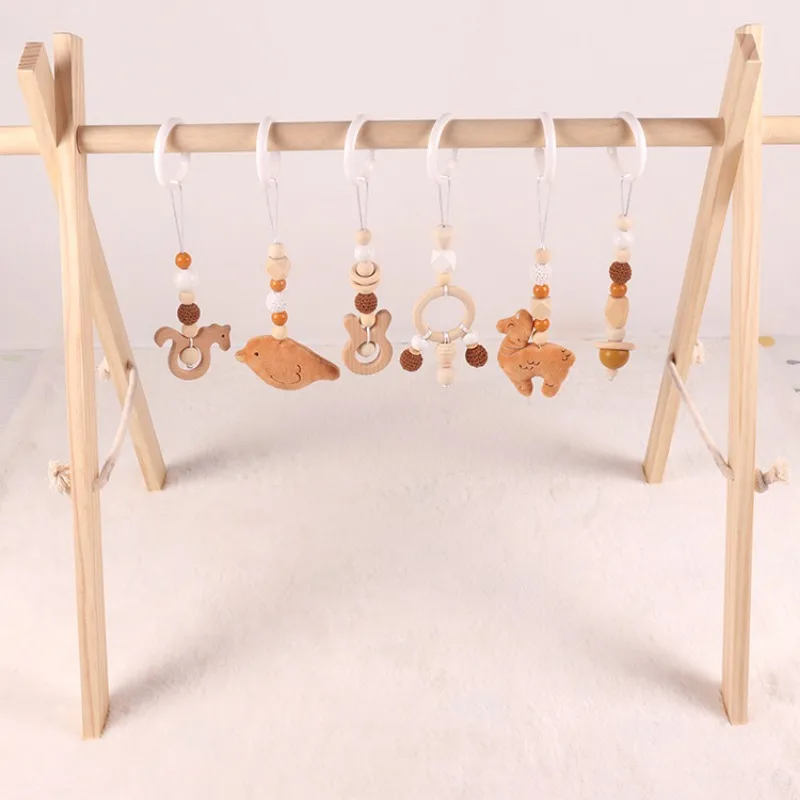 6Pcs Wooden Baby Toys Wooden B – Wood Ring Blank recenzja i cena