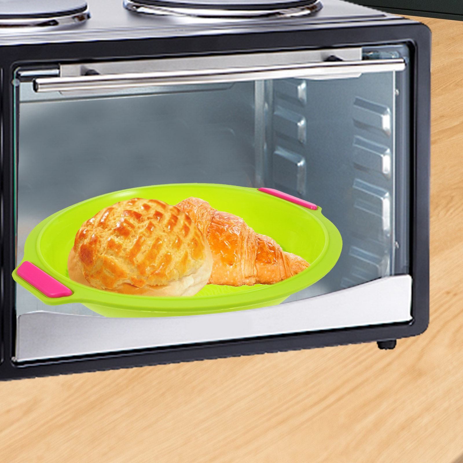 9 Inches Silicone Cake Pan Non – Silicone Mold Tray recenzja i cena