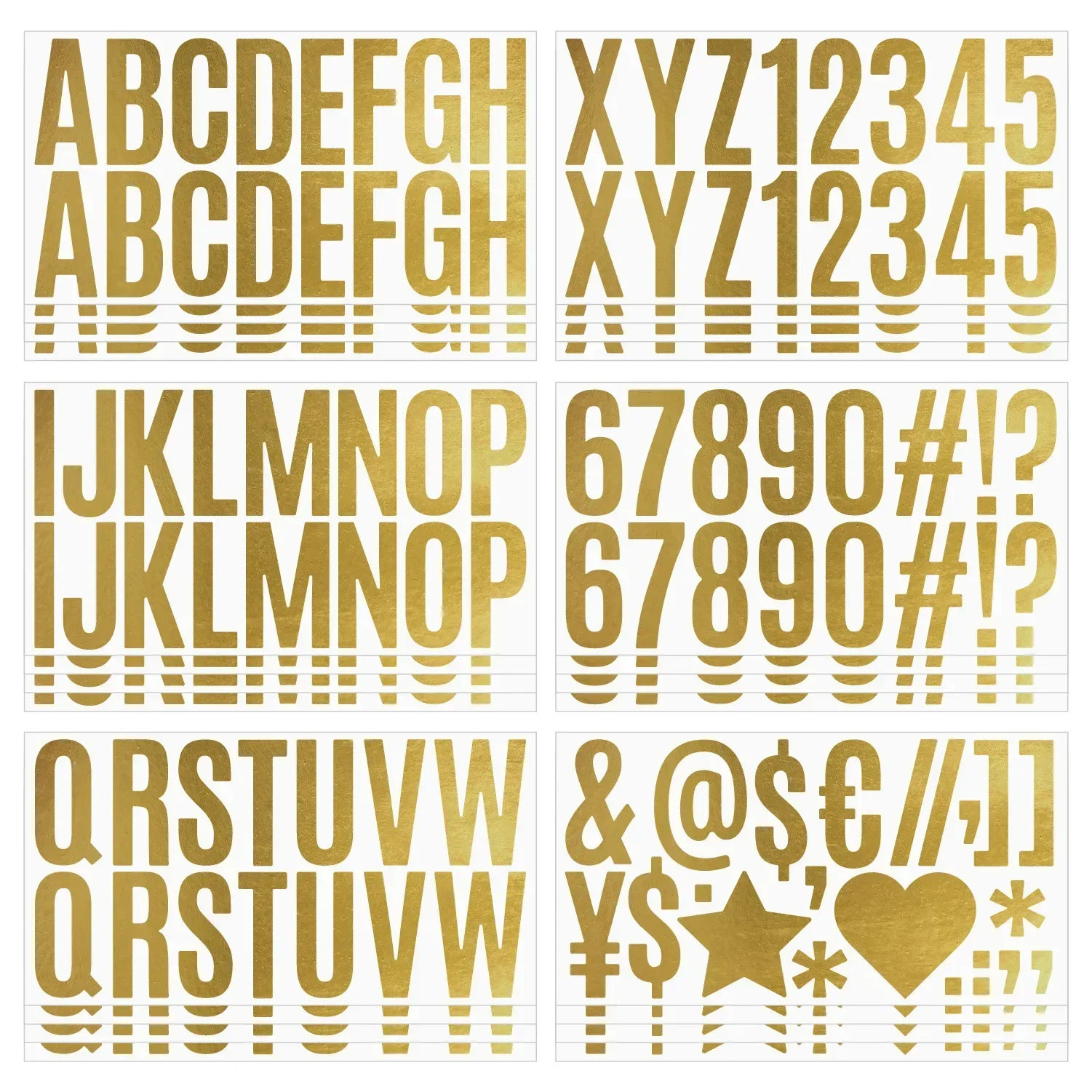 100 Pcs 6 Sheets Gold Letter S – Gold Foil Flakes recenzja i cena