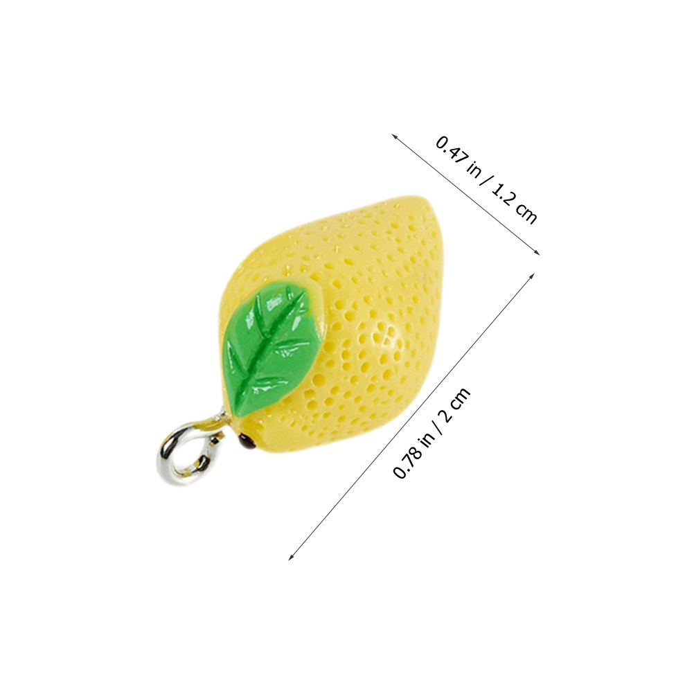 10Pcs Mini Lemon Charms Resin  – Crafting Resin recenzja i cena