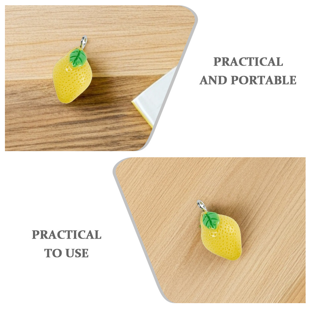 10Pcs Mini Lemon Charms Resin  – Crafting Resin recenzja i cena