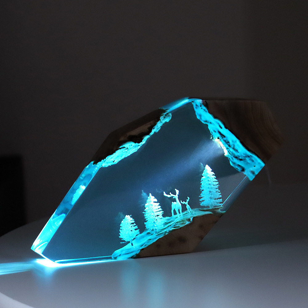 Forest Fairy Deer Desktop Art  – Crafting Resin recenzja i cena
