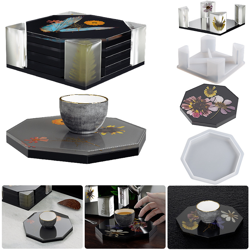 Silicone Coaster Storage Box M – Coaster Mold Round recenzja i cena