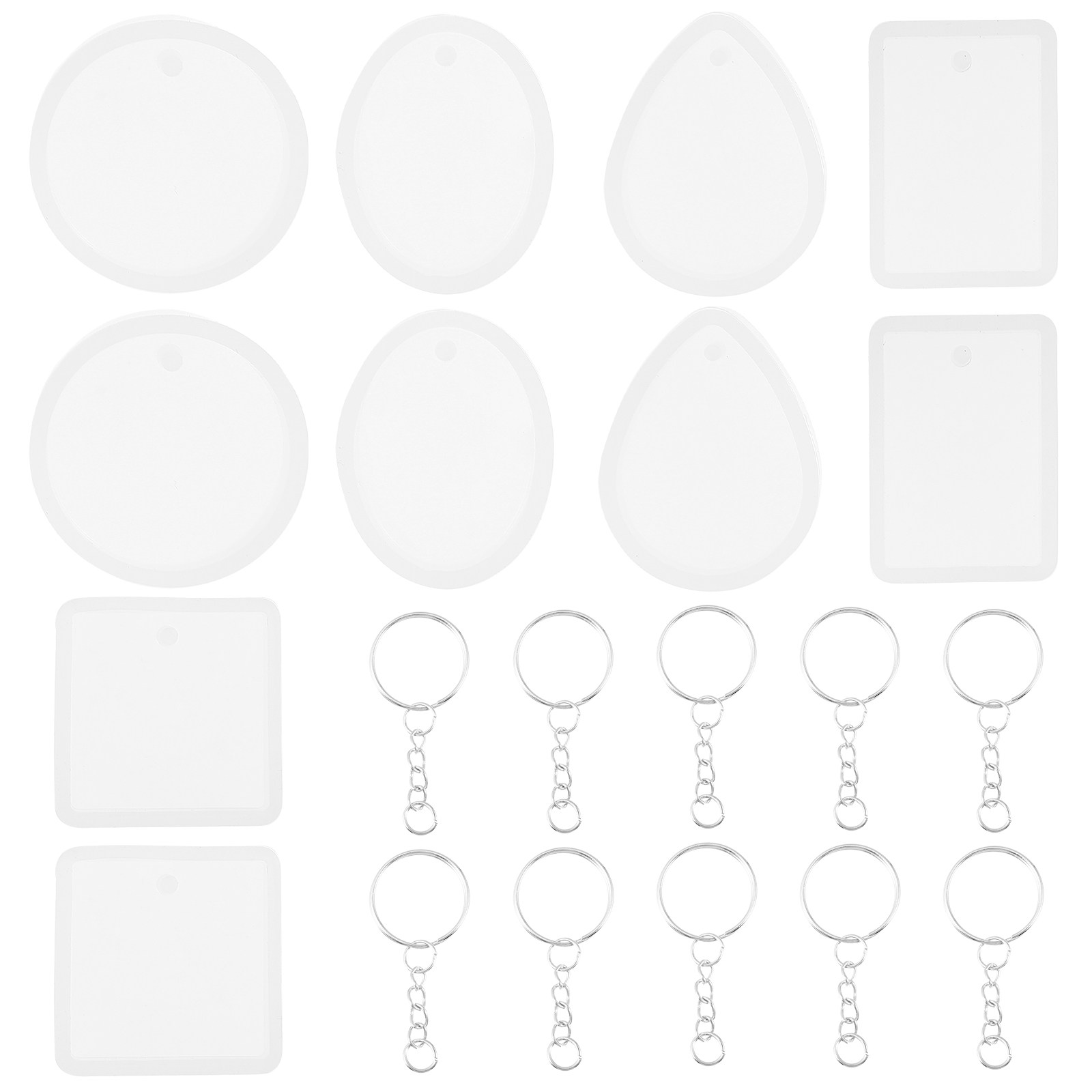 10pcs Pendant Mold Set Silicon – Crafting Resin recenzja i cena