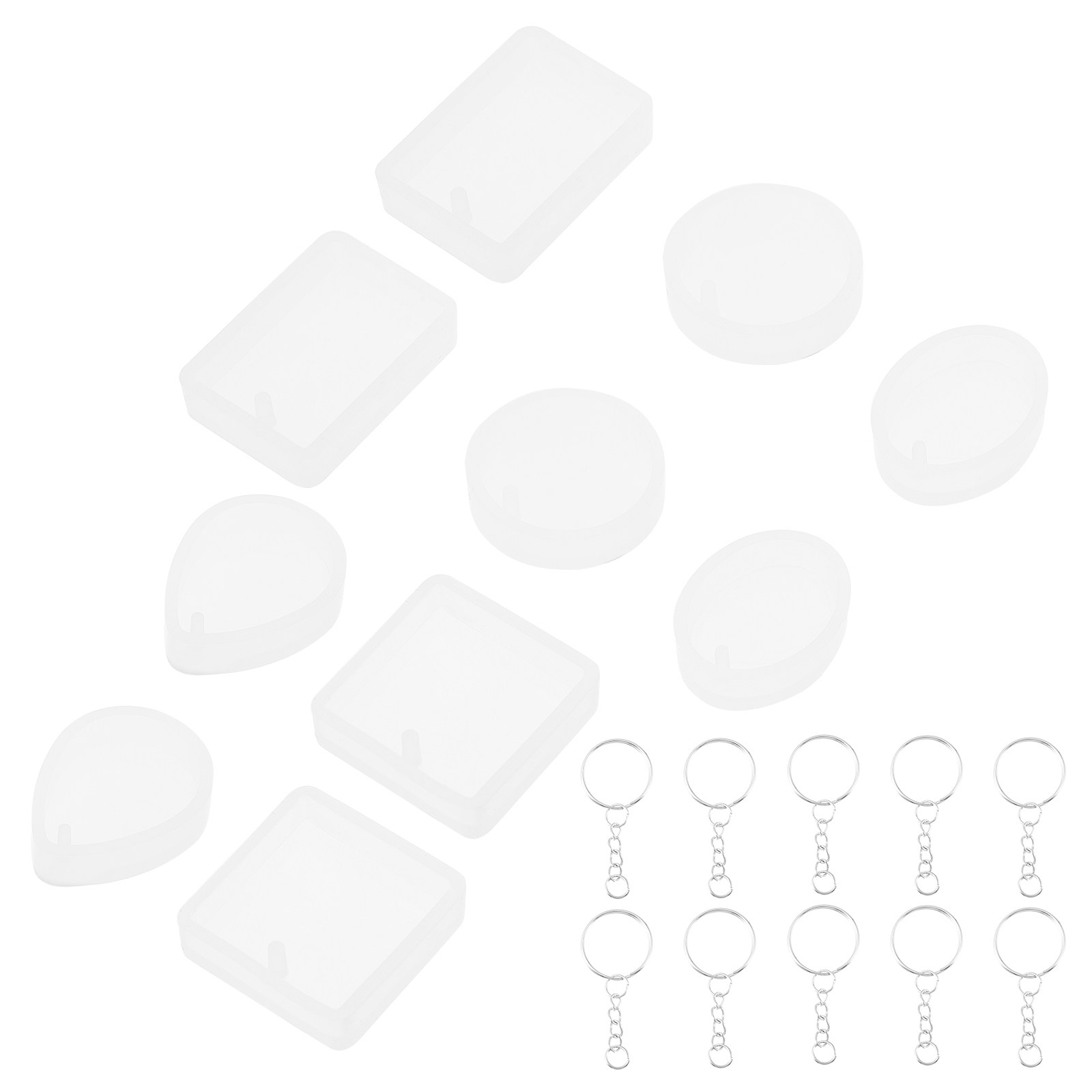 10pcs Pendant Mold Set Silicon – Crafting Resin recenzja i cena