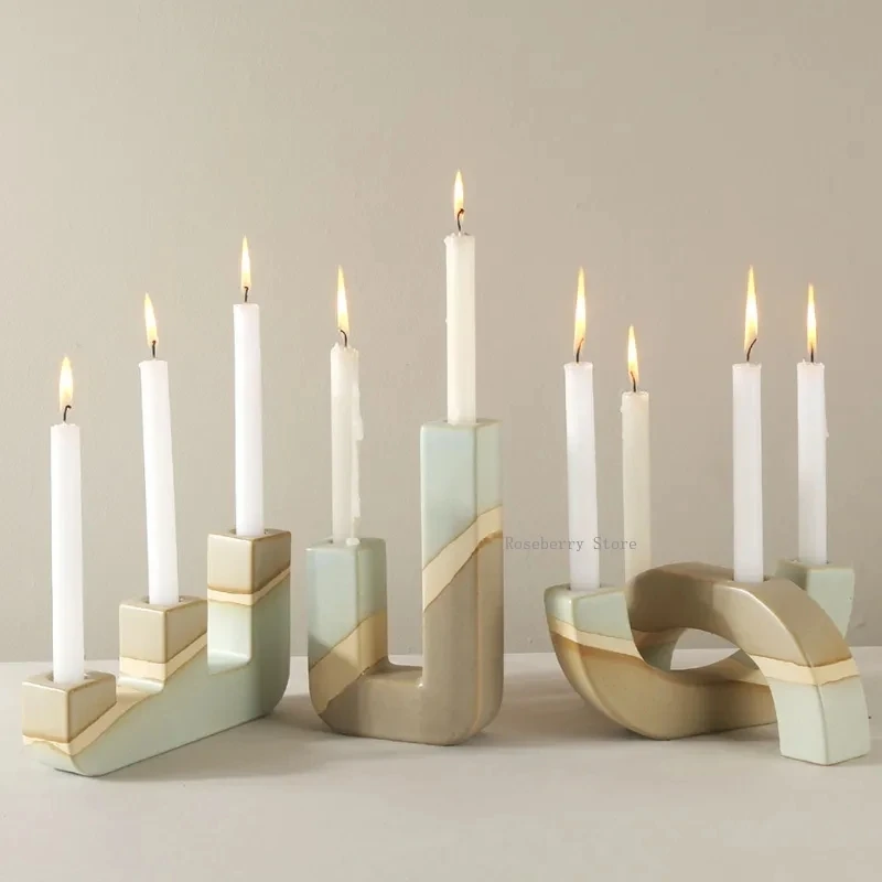 Geometry Candlestick Silicone  – Serving Tray Mold recenzja i cena