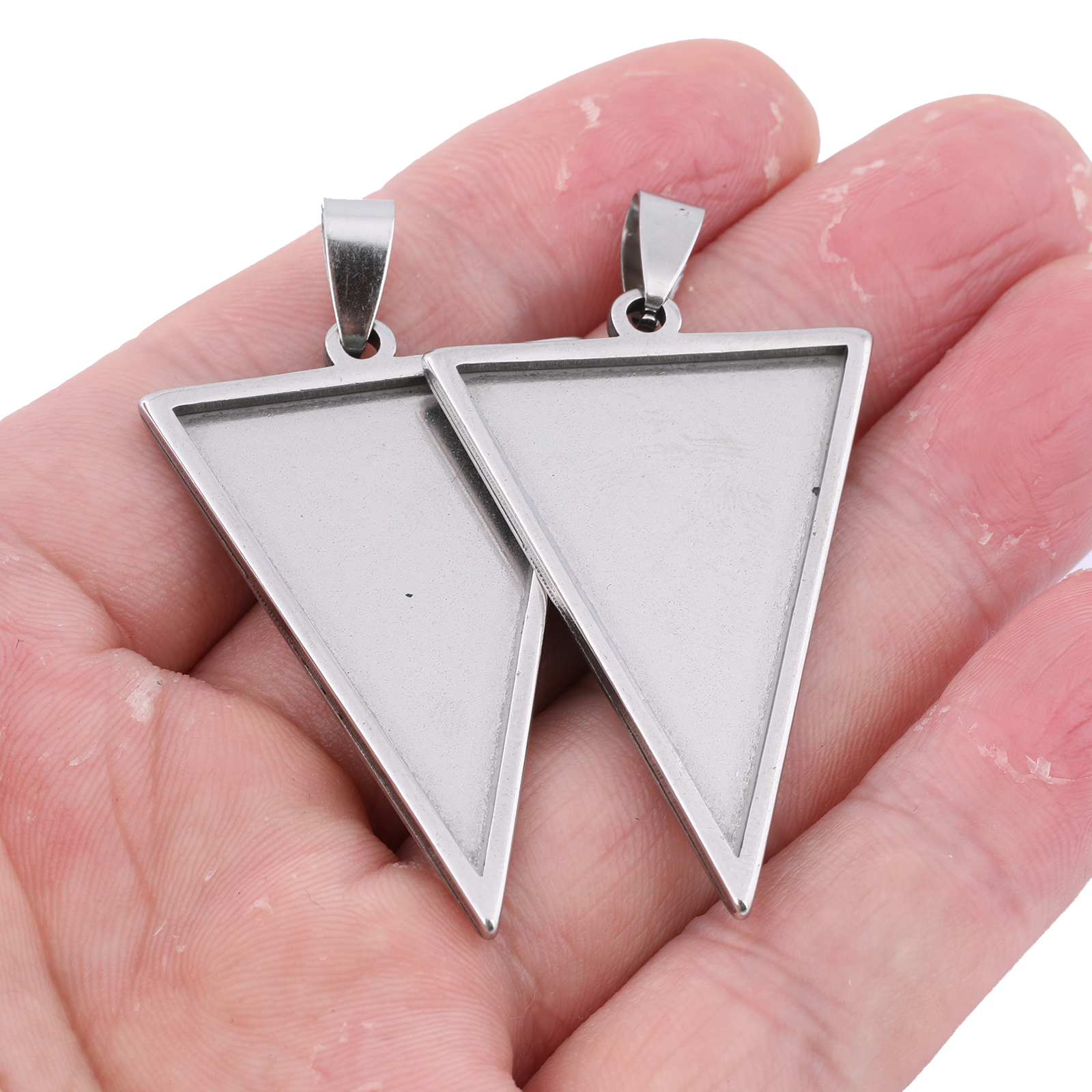 5pcs Stainless Steel 25x35mm T – Bezels Set Pendant recenzja i cena