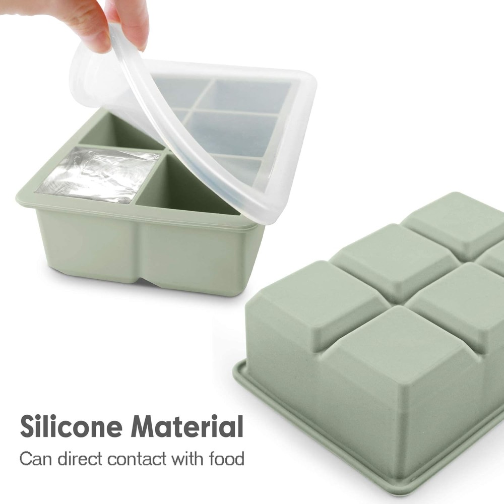 Large Silicone Ice Cube Trays  – Silicone Mold Tray recenzja i cena